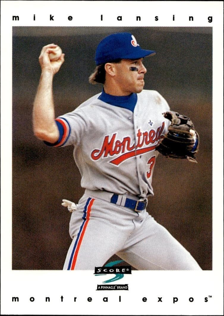 1997 Score Mike Lansing #289 trading card
