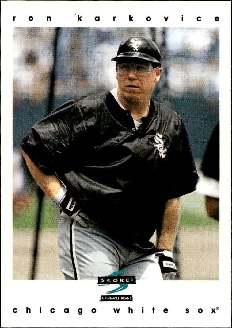 1997 Score Ron Karkovice #233 trading card