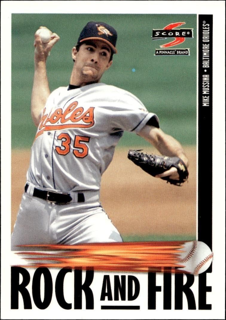 1997 Score Mike Mussina #519 trading card