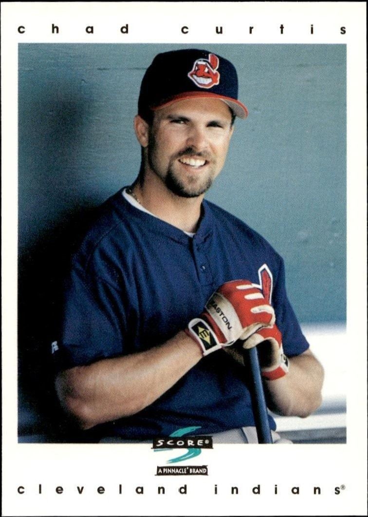 1997 Score Chad Curtis #349 trading card