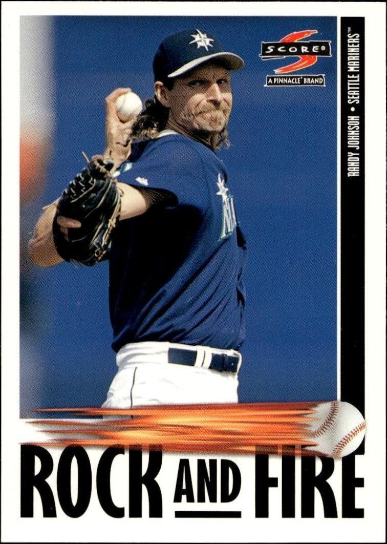 1997 Score Randy Johnson #529 trading card