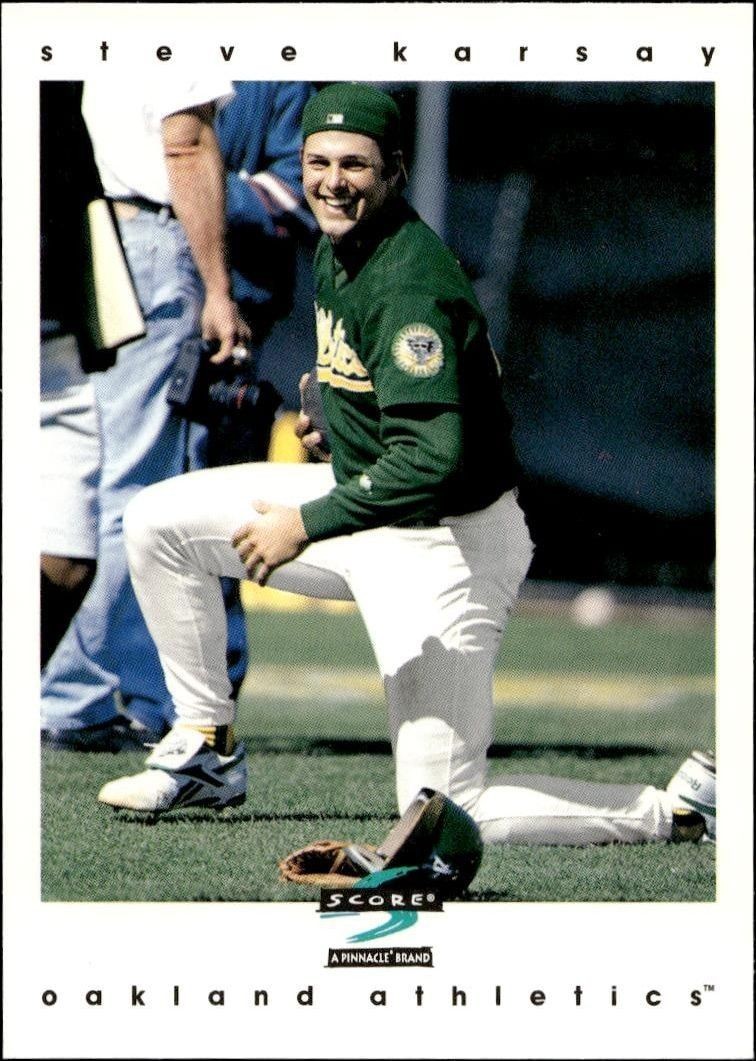 1997 Score Steve Karsay #375 trading card