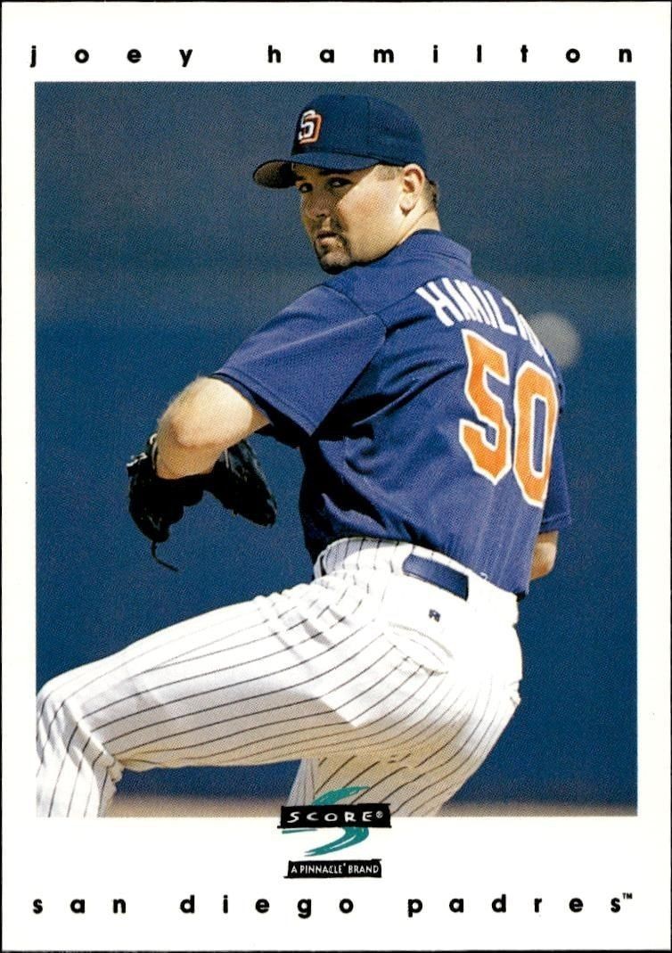 1997 Score Joey Hamilton #261 trading card