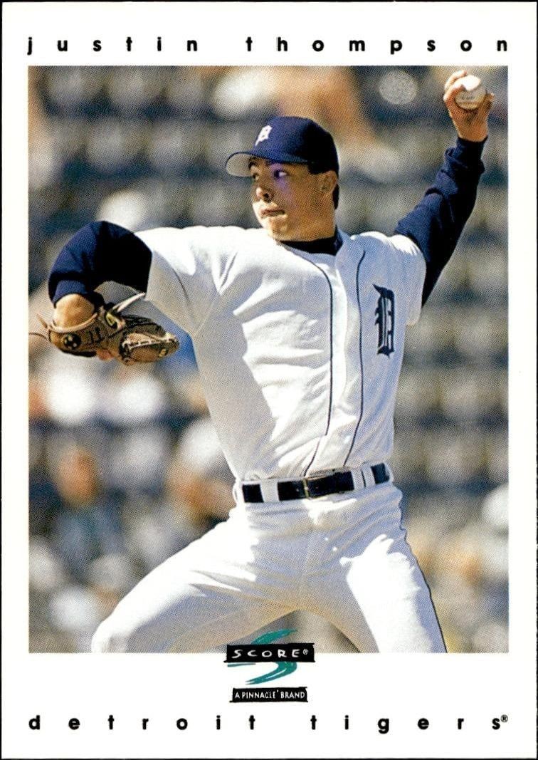 1997 Score Justin Thompson #267 trading card