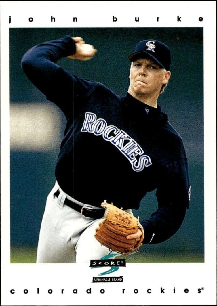 1997 Score John Burke #274 trading card