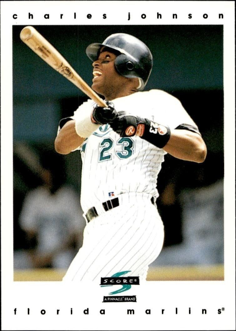1997 Score Charles Johnson #294 trading card