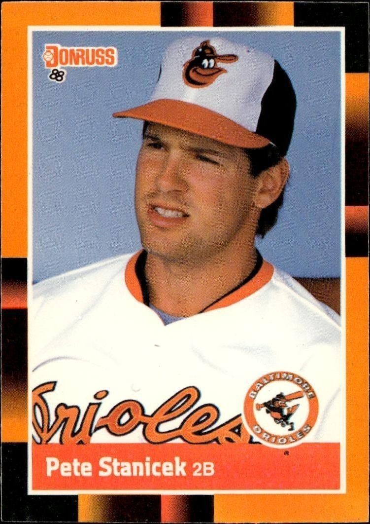 1988 Donruss Baseball's Best Pete Stanicek #294 trading card