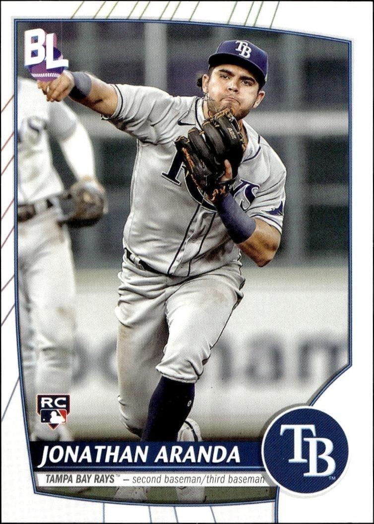 2023 Topps Big League Jonathan Aranda #12 trading card