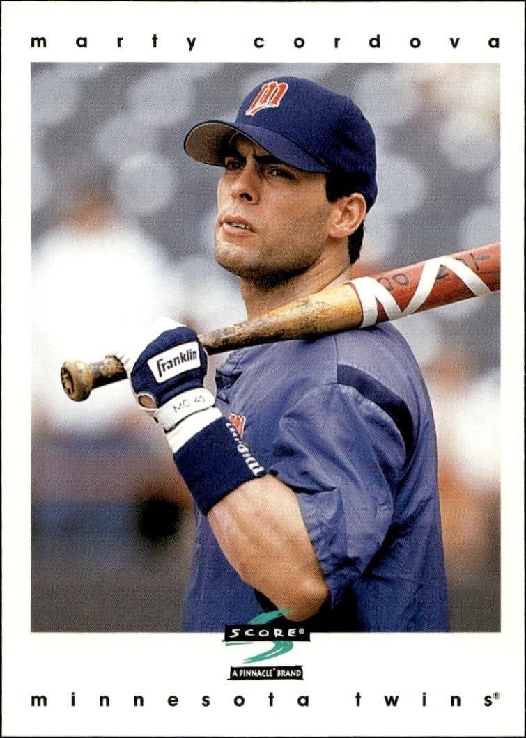 1997 Score Marty Cordova #34 trading card