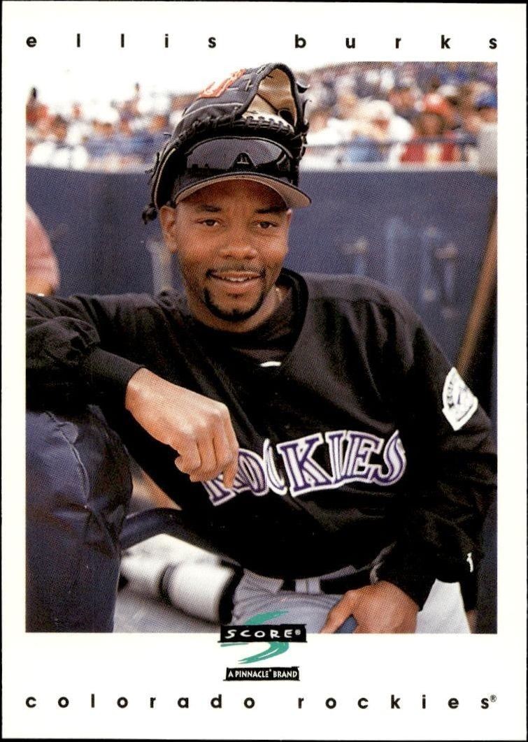 1997 Score Ellis Burks #74 trading card
