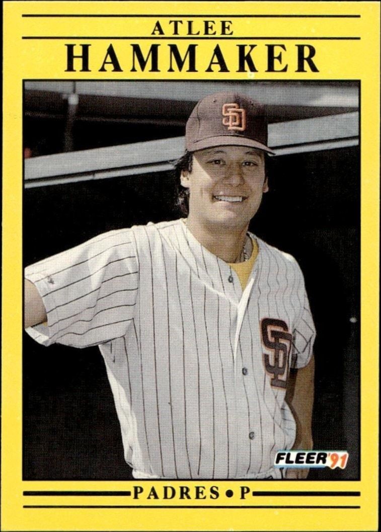 1991 Fleer Atlee Hammaker #530 trading card