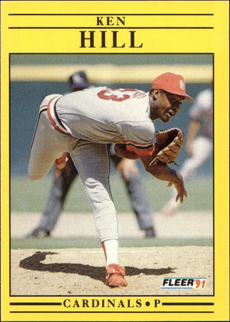 1991 Fleer Ken Hill #635 trading card
