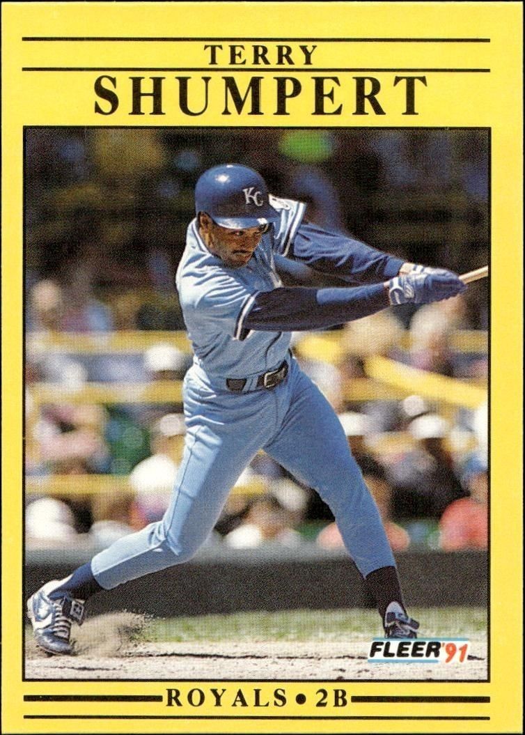 1991 Fleer Terry Shumpert #570 trading card