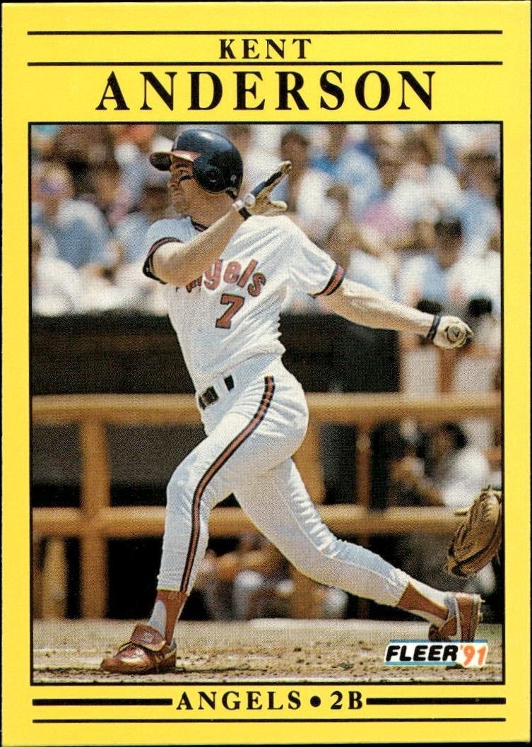 1991 Fleer Rick Schu #326 trading card