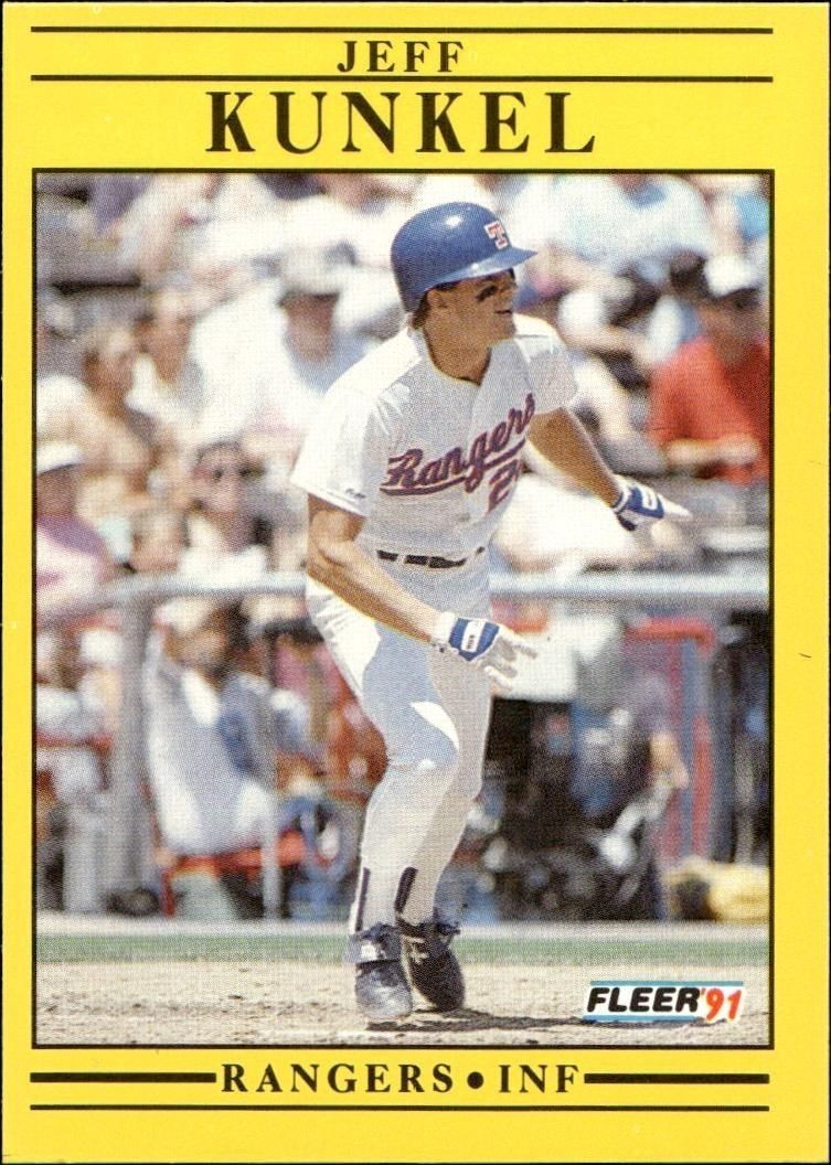 1991 Fleer Jeff Kunkel #292 trading card
