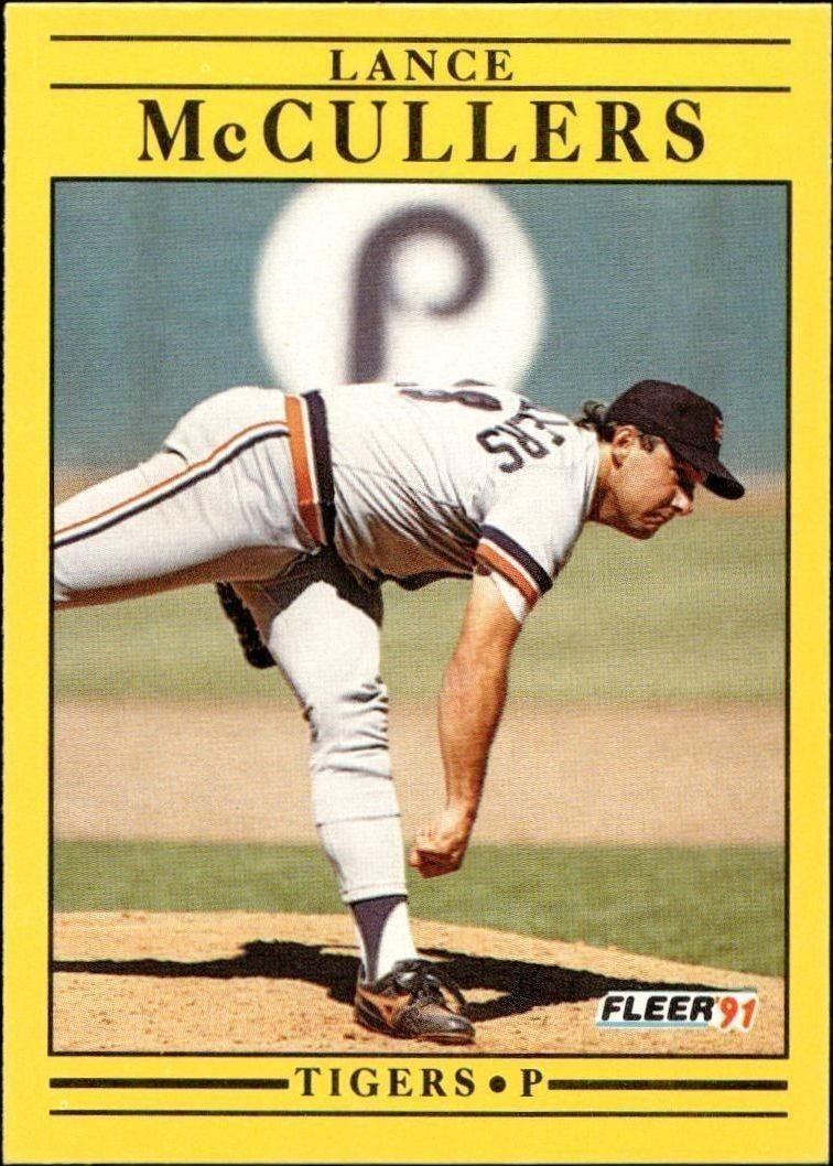 1991 Fleer Lance McCullers #342 trading card