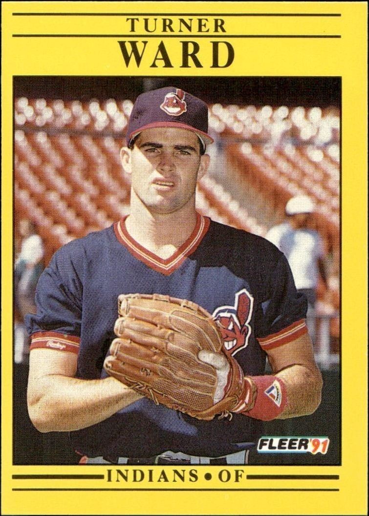 1991 Fleer Turner Ward #383 trading card