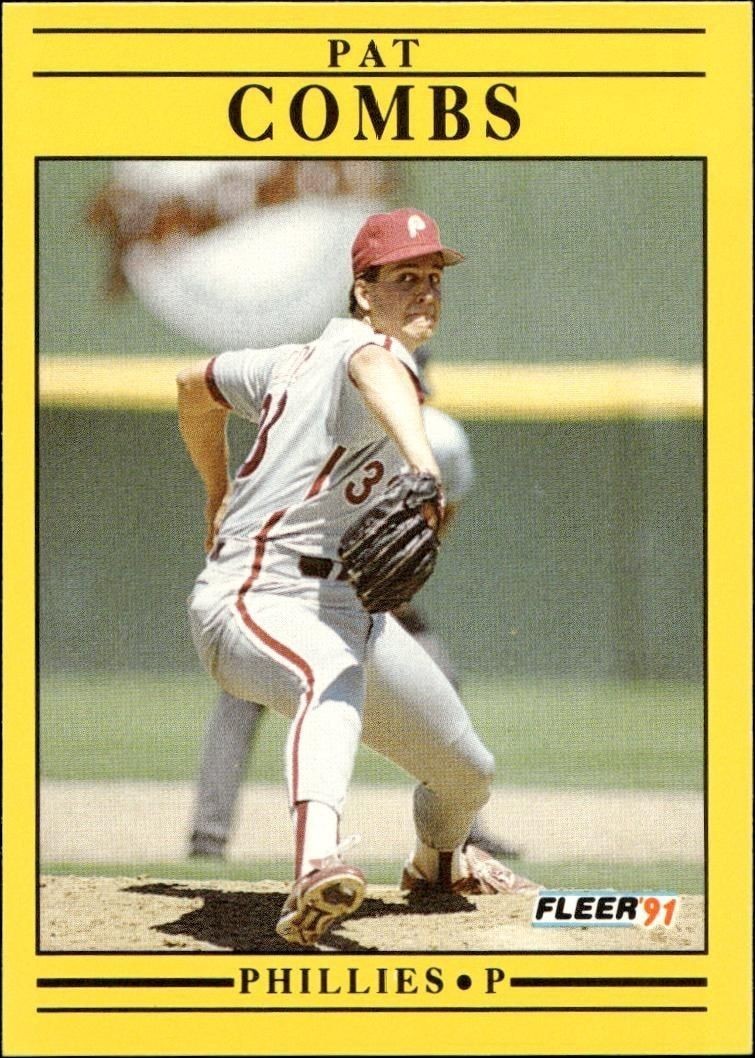 1991 Fleer Pat Combs #392 trading card