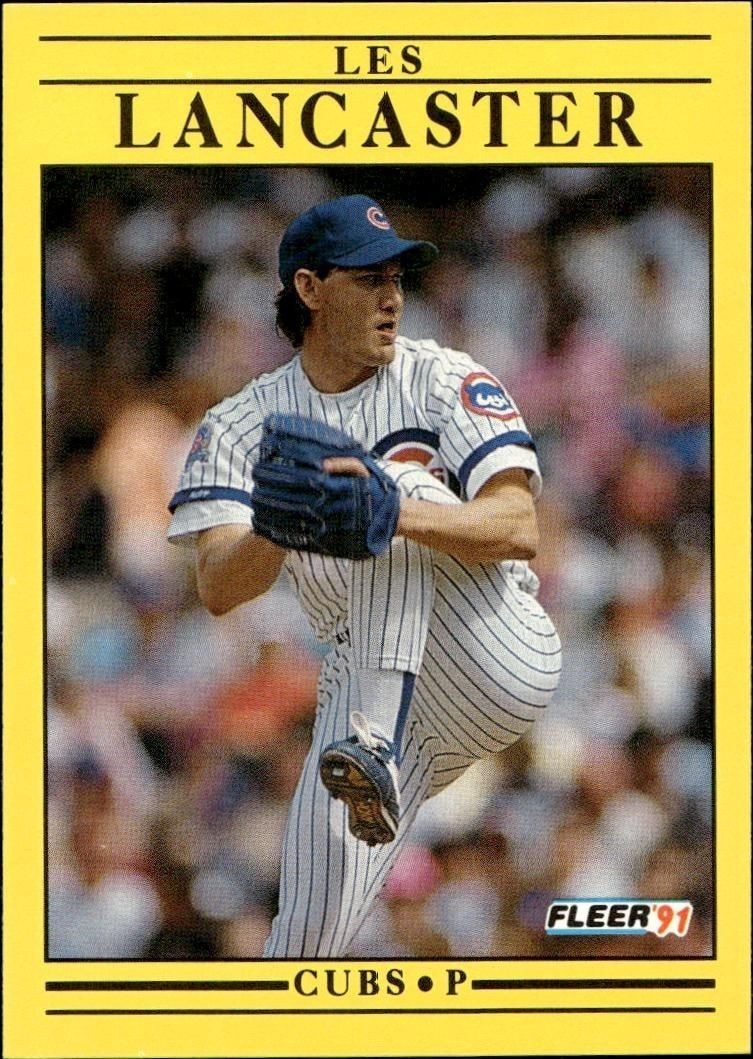 1991 Fleer Les Lancaster #424 trading card