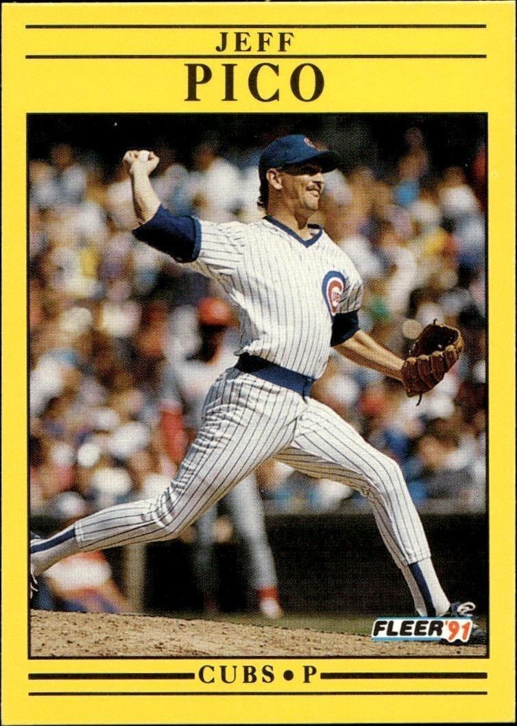 1991 Fleer Jeff Pico #428 trading card