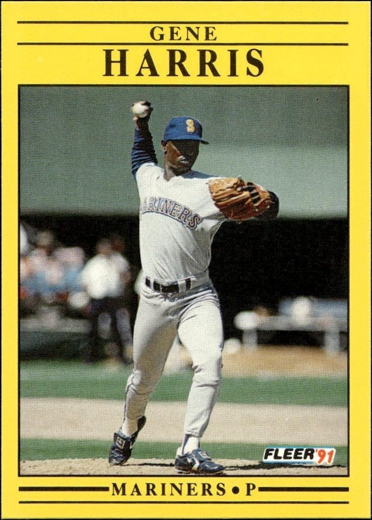 1991 Fleer Gene Harris #452 trading card