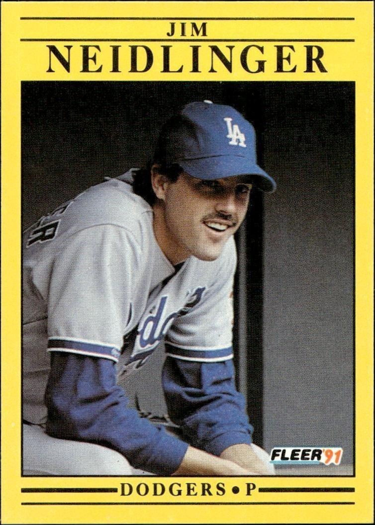 1991 Fleer Ron Darling #144 trading card