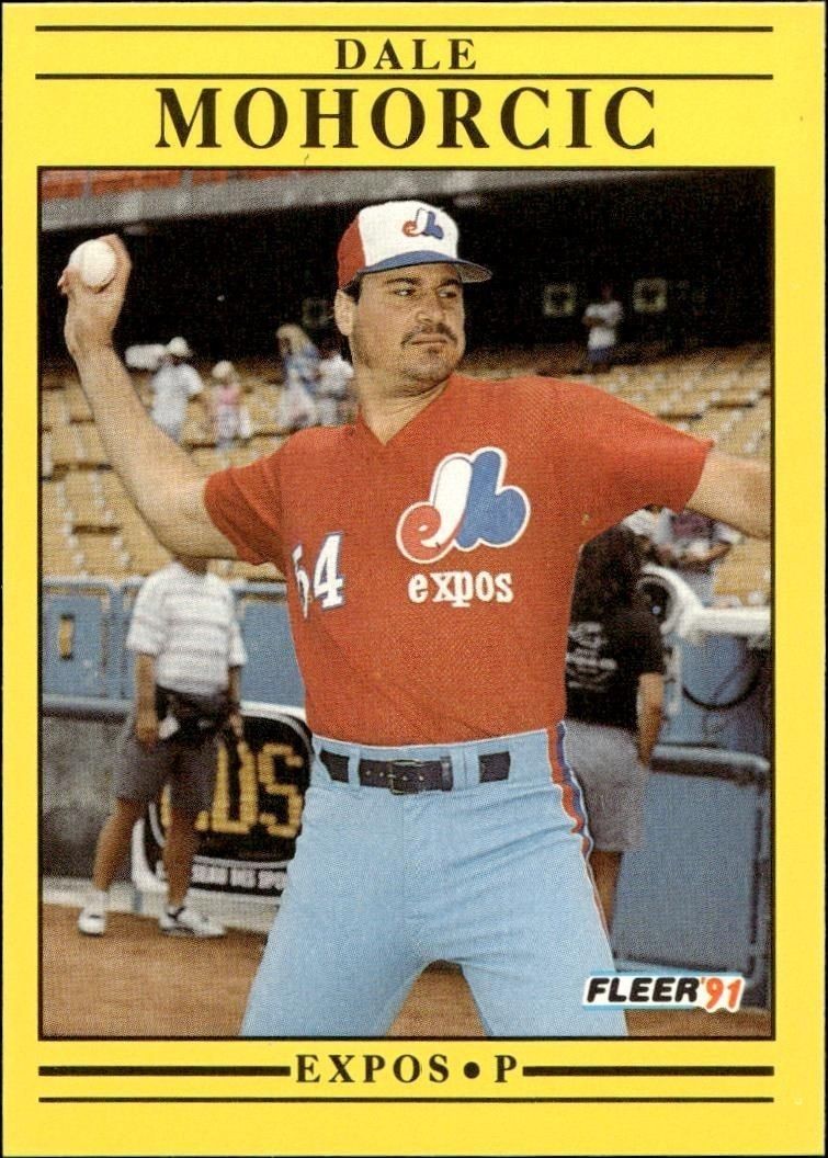 1991 Fleer Dale Mohorcic #239 trading card