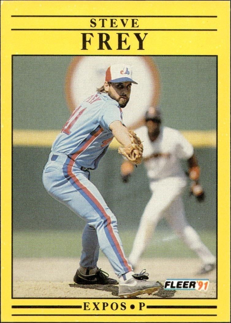 1991 Fleer Steve Frey #231 trading card