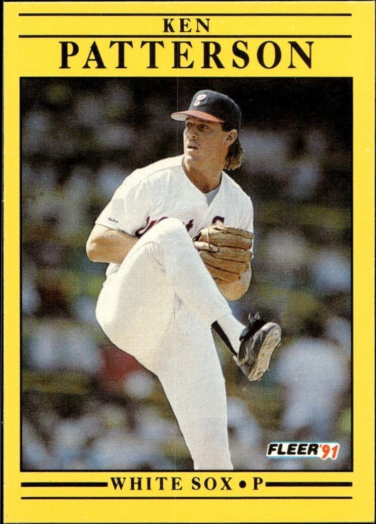 1991 Fleer Ken Patterson #132 trading card