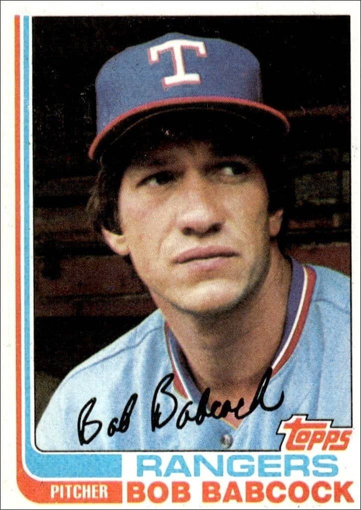 1982 Topps Bob Babcock #567 trading card