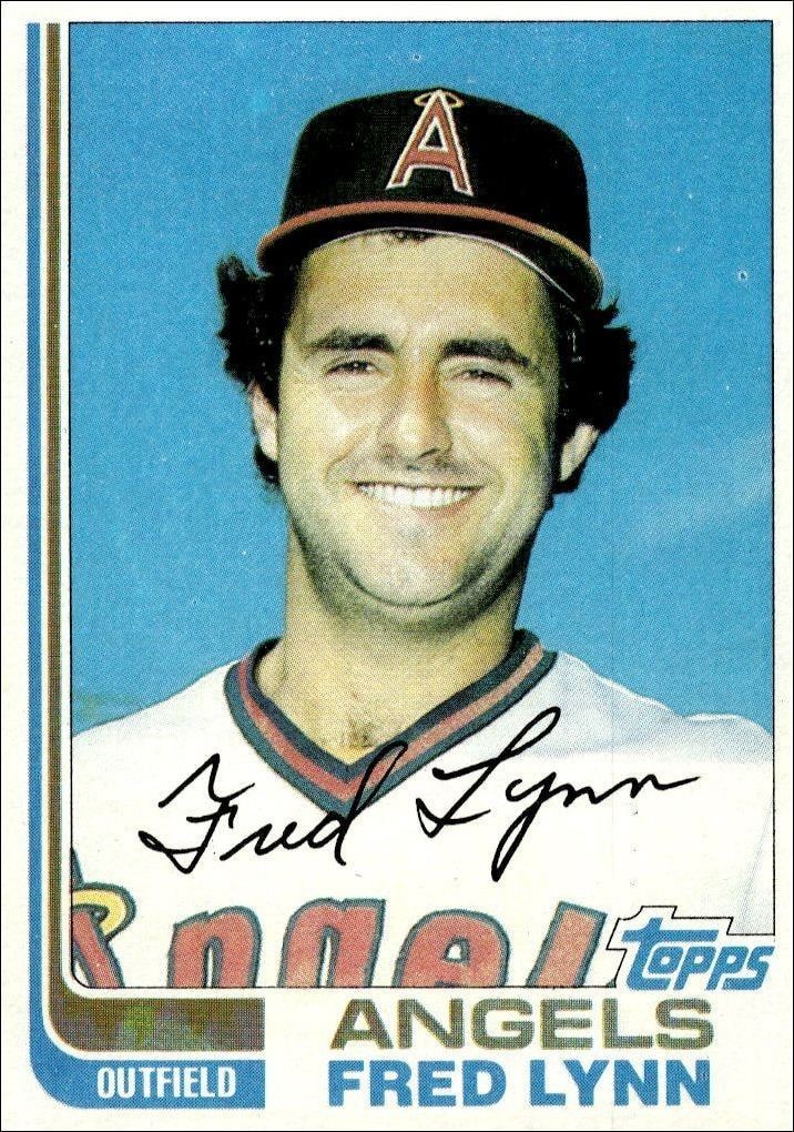 1982 Topps Fred Lynn #251 trading card