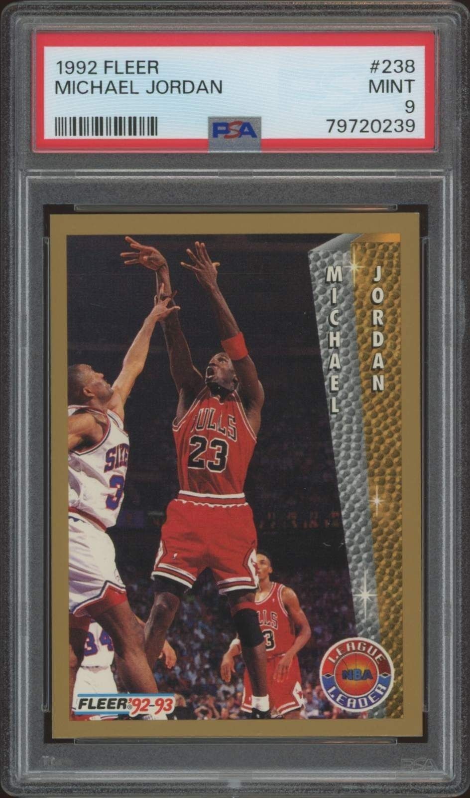 1992-93 Fleer Michael Jordan #238 trading card