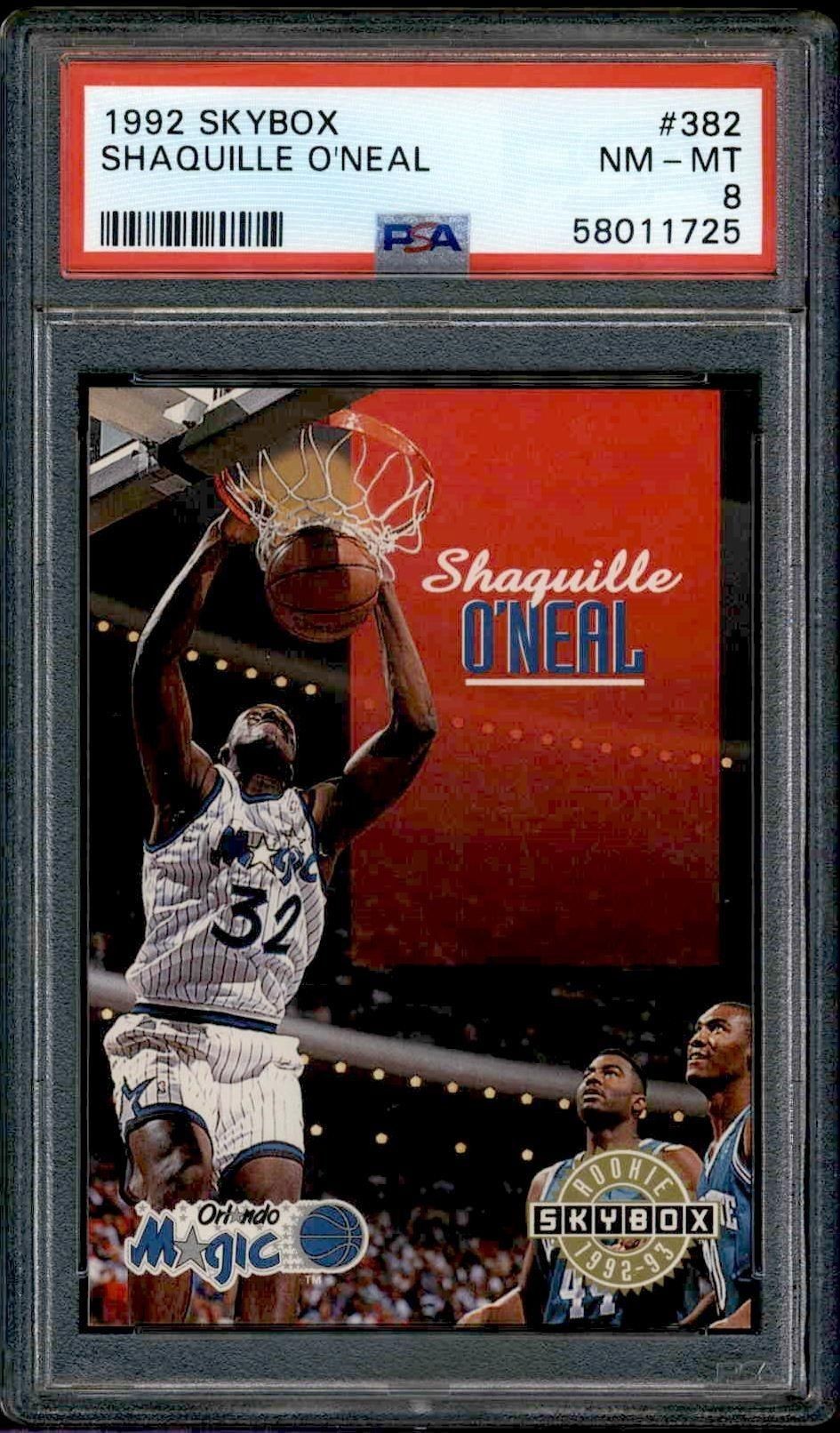 1992-93 Skybox Shaquille O'Neal #382 trading card