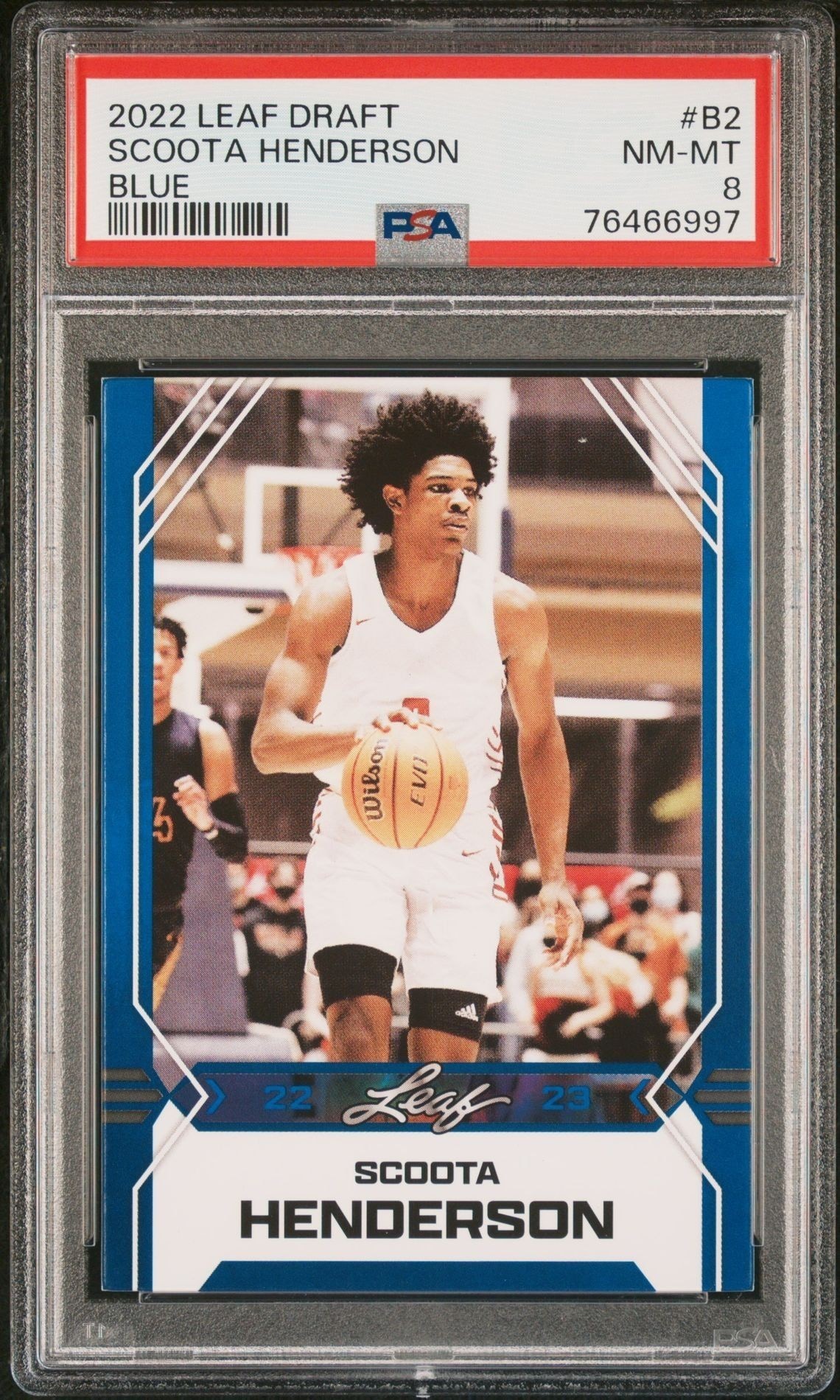 2022-23 Leaf Draft Scoot Henderson #B-2 trading card