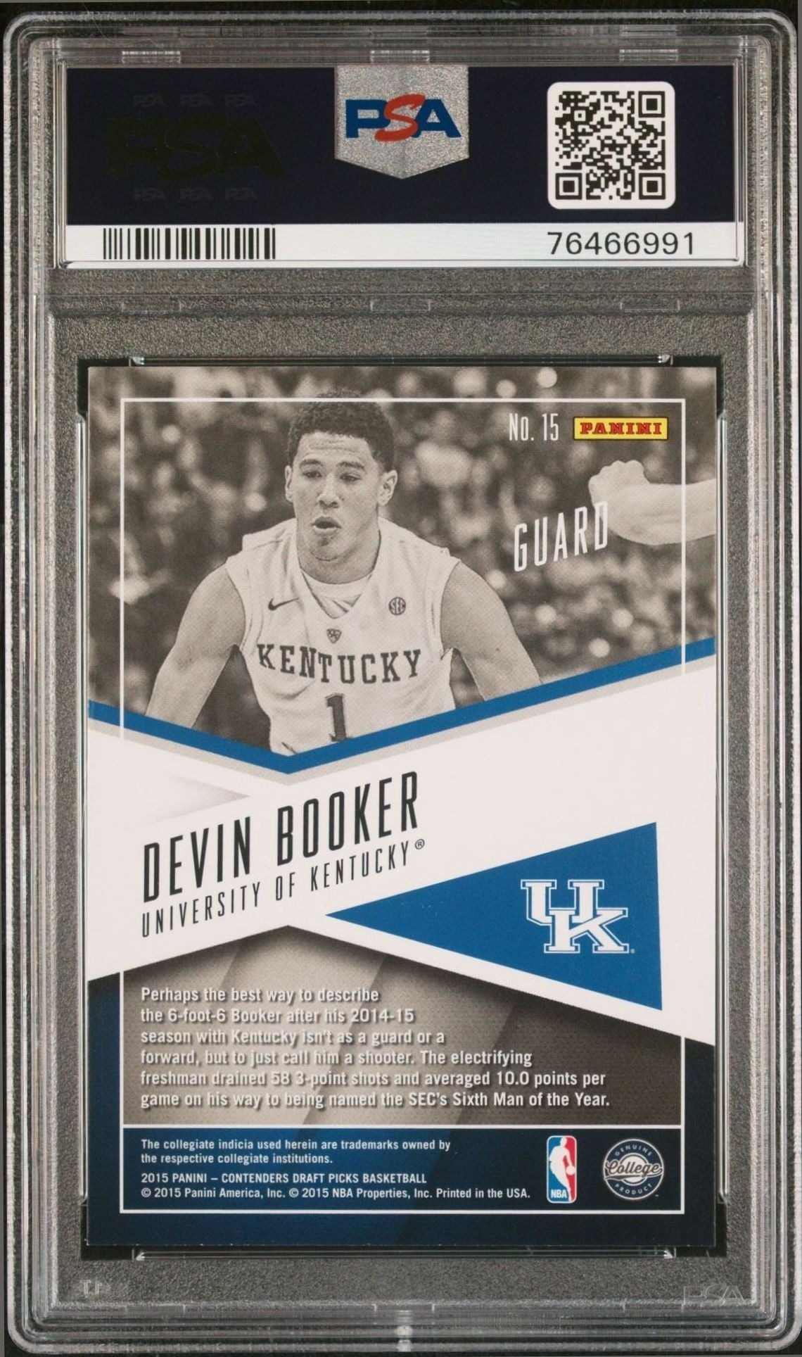 Devin Booker - Back