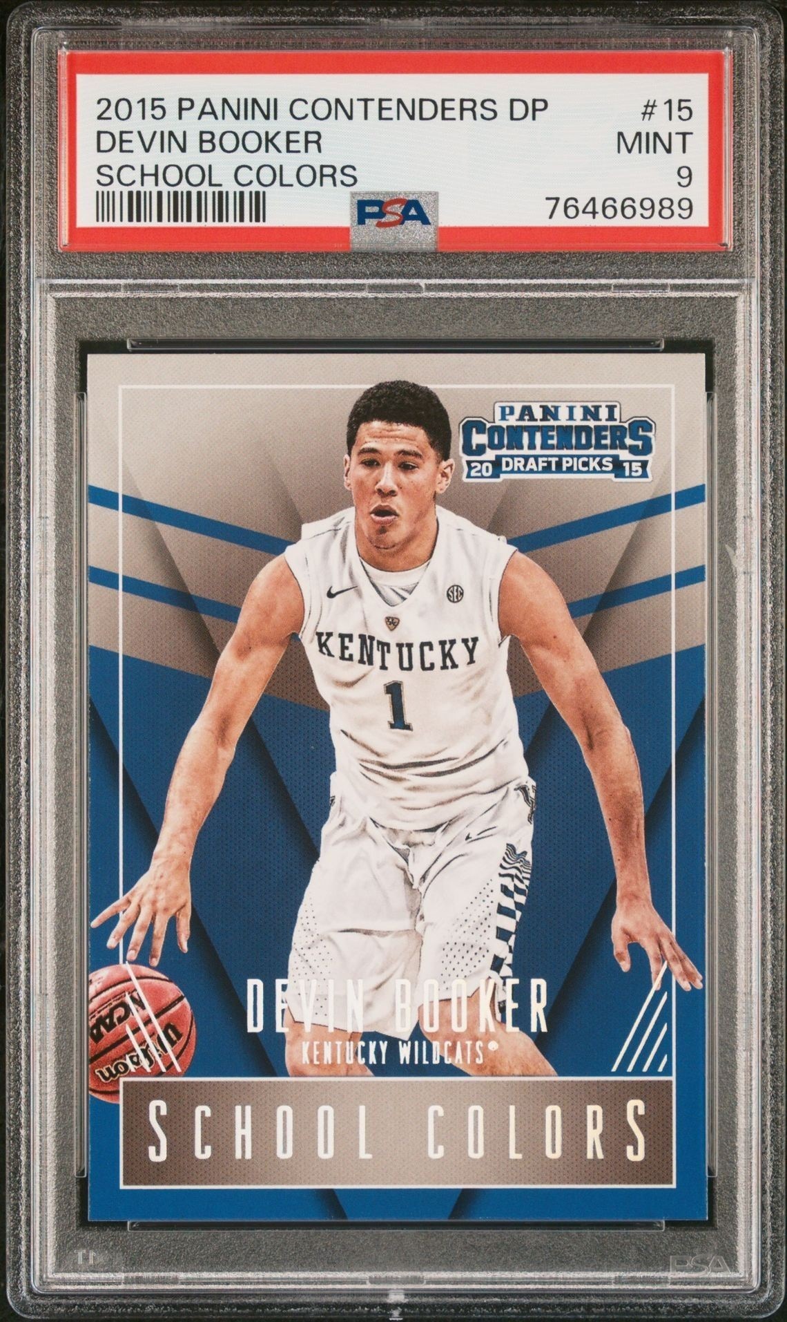 2015-16 Panini Contenders Draft Picks Devin Booker #15 trading card