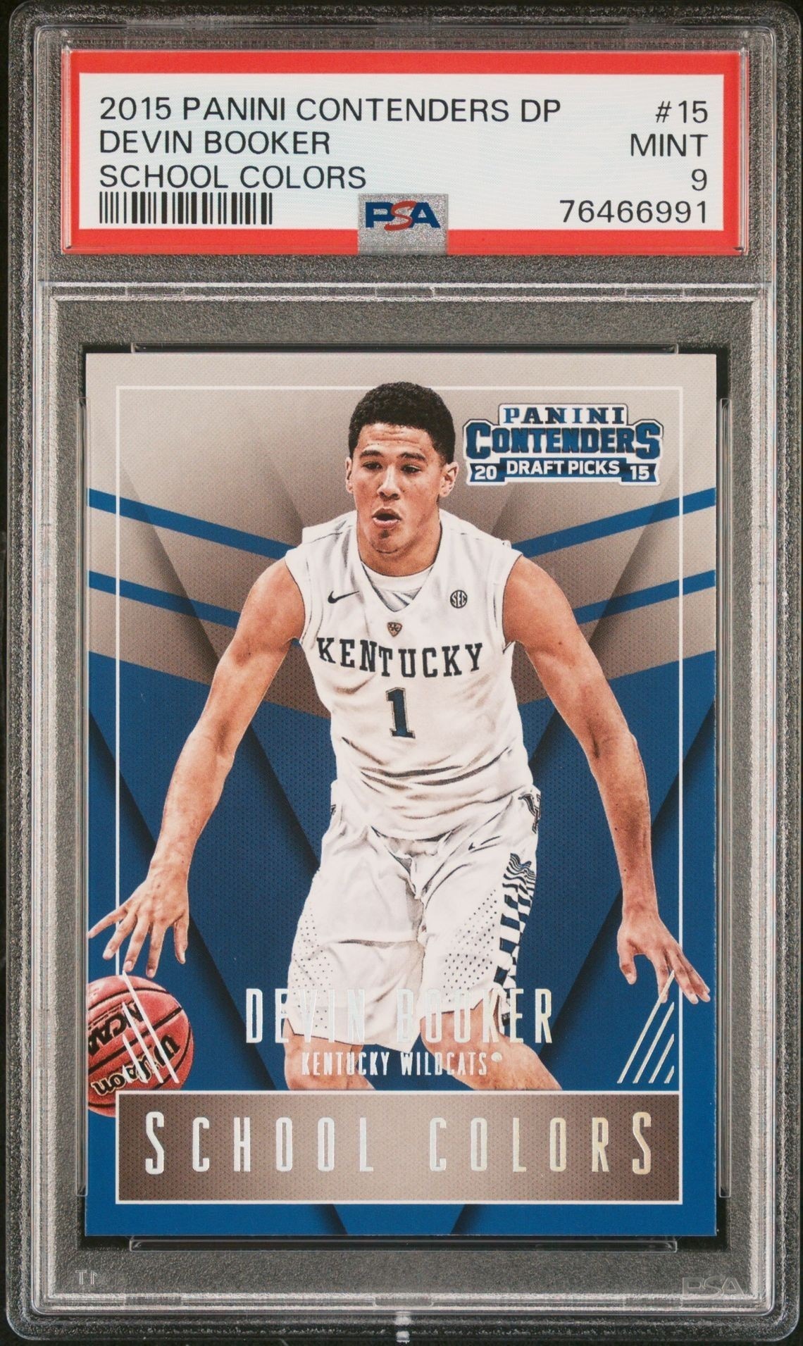 2015-16 Panini Contenders Draft Picks Devin Booker #15 trading card