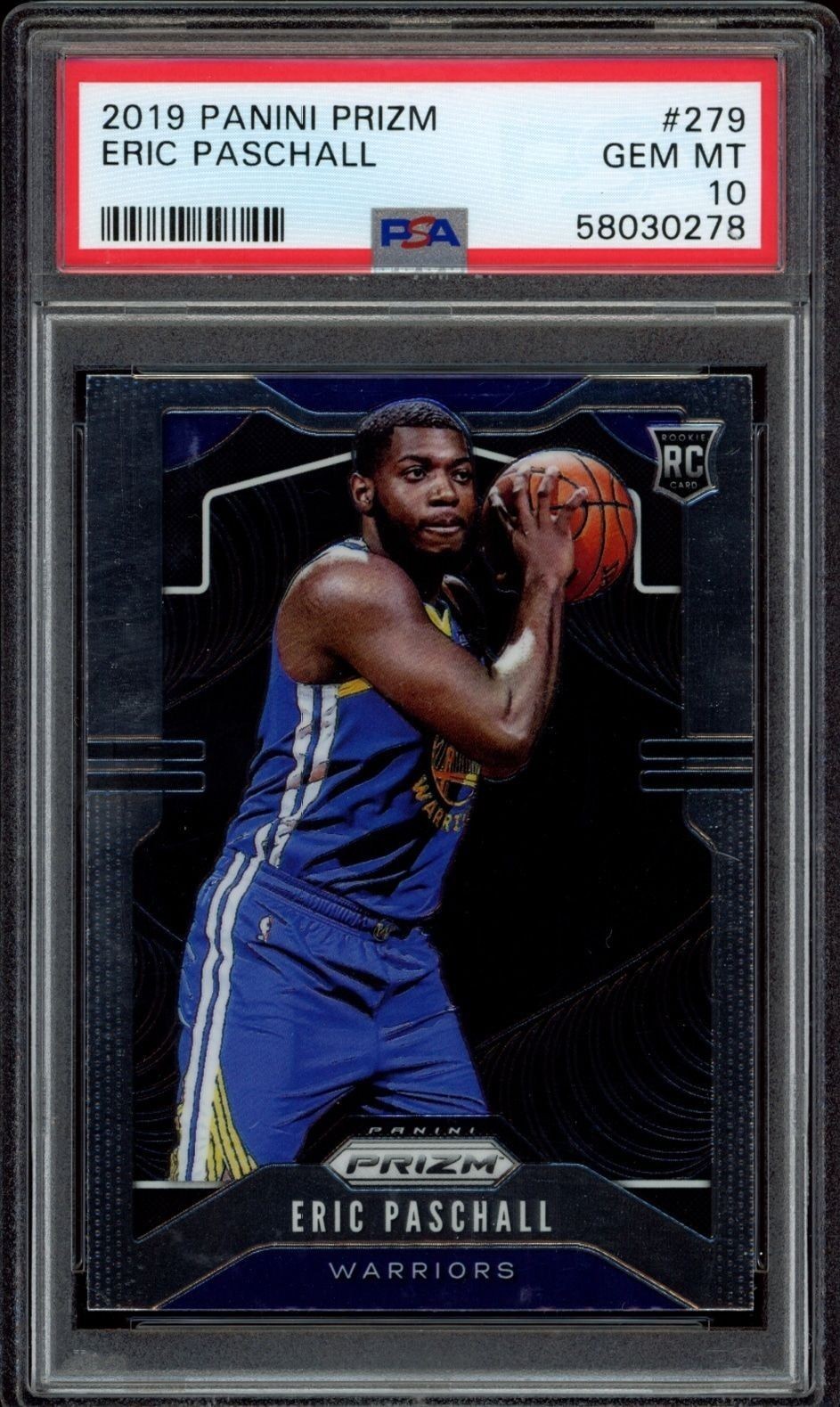 2019-20 Panini Prizm Eric Paschall #279 basketball trading card front