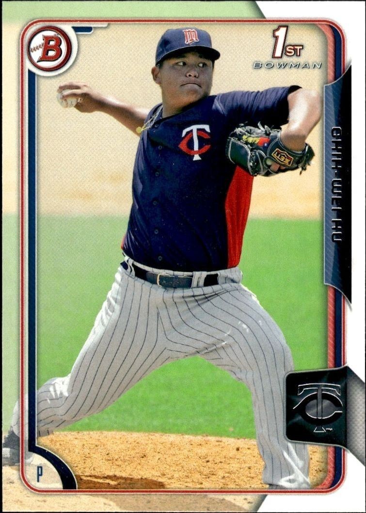 2015 Bowman Draft Chih-Wei Hu #BP112 trading card