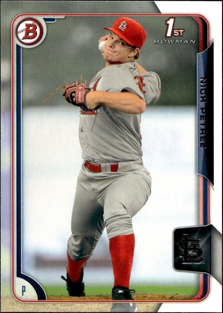 2015 Bowman Draft Nick Petree #BP84 trading card