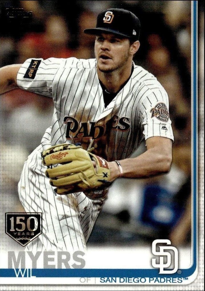 2019 Topps Series 2 Wil Myers #485 trading card