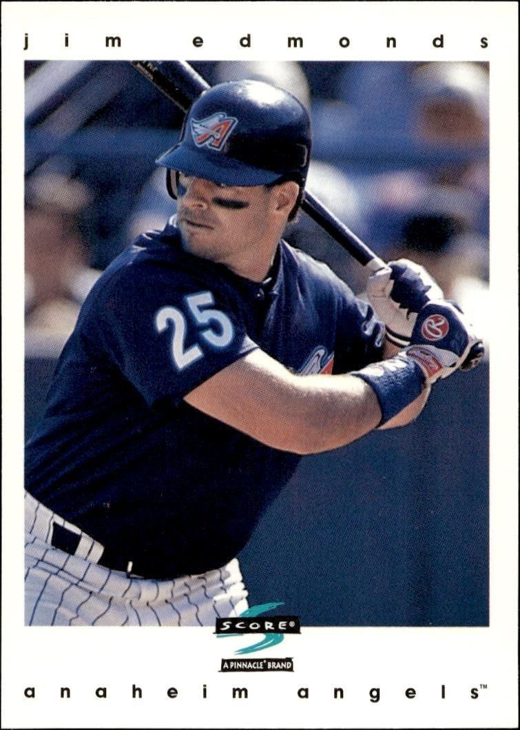 1997 Score Jim Edmonds #402 trading card