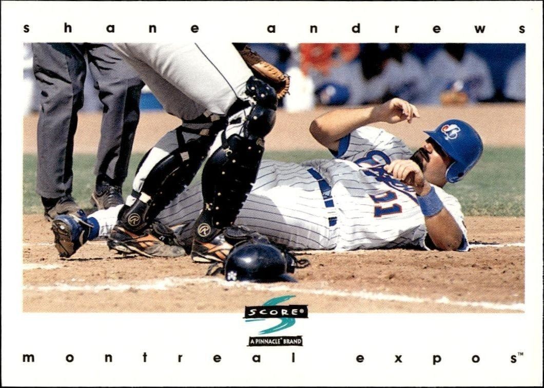 1997 Score Shane Andrews #422 trading card