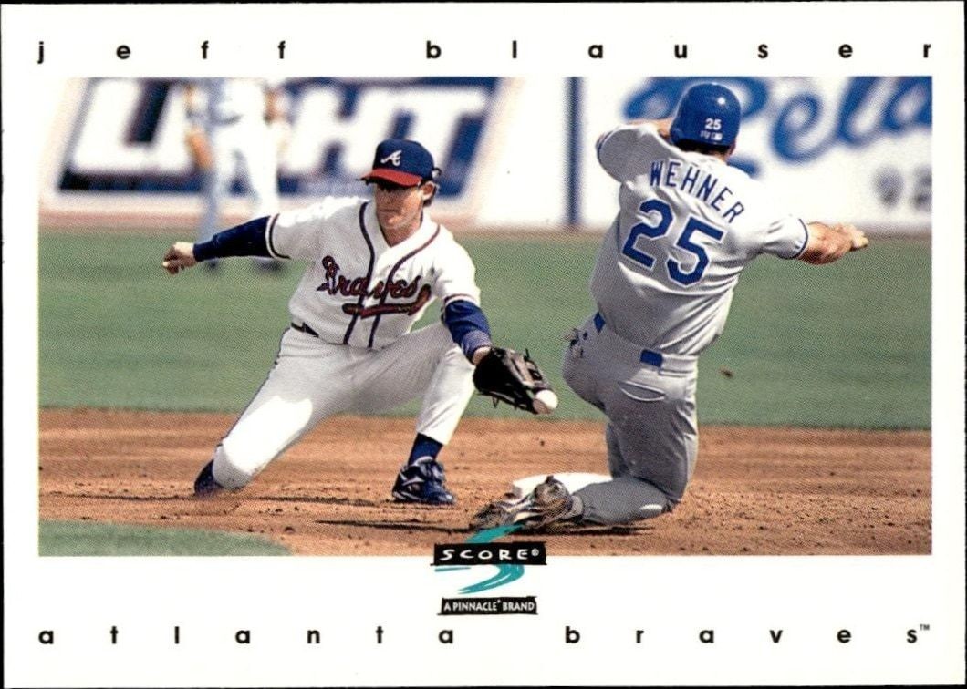 1997 Score Jeff Blauser #434 trading card
