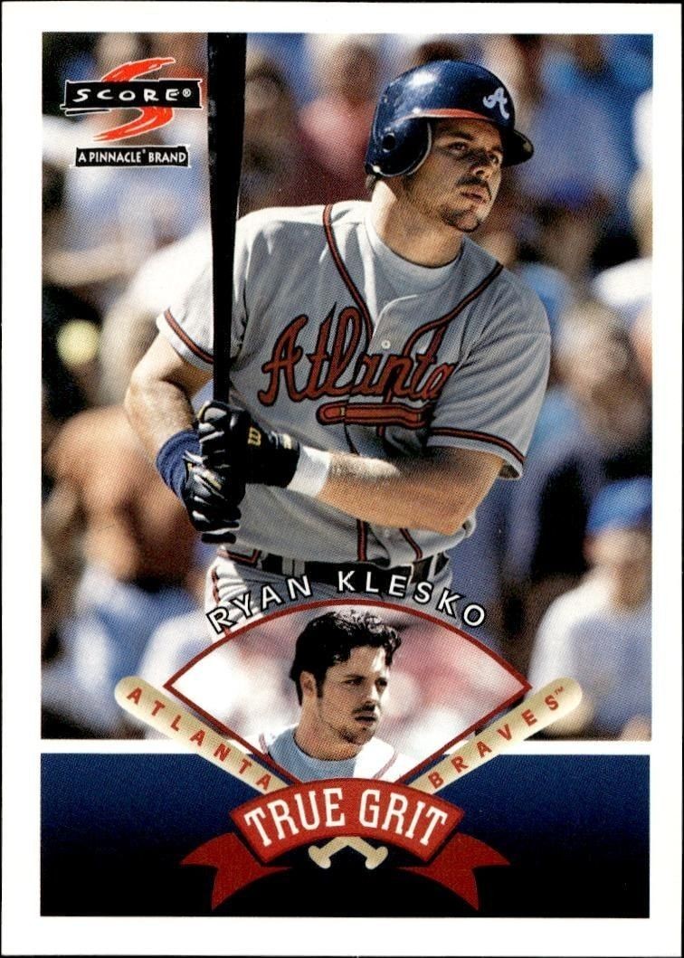 1997 Score Ryan Klesko #536 trading card