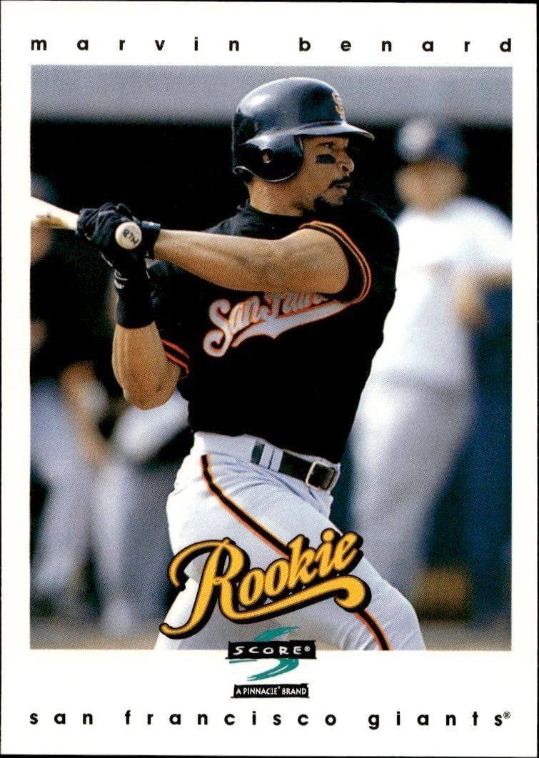 1997 Score Marvin Benard #325 trading card