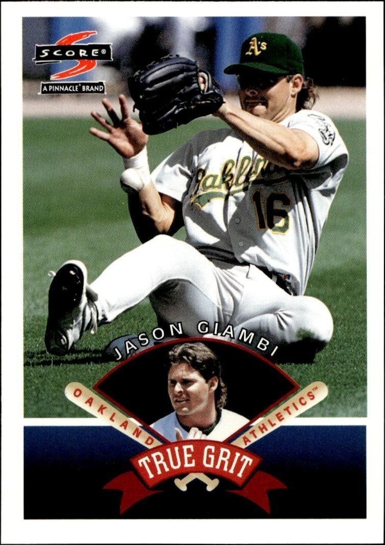 1997 Score Jason Giambi #544 trading card