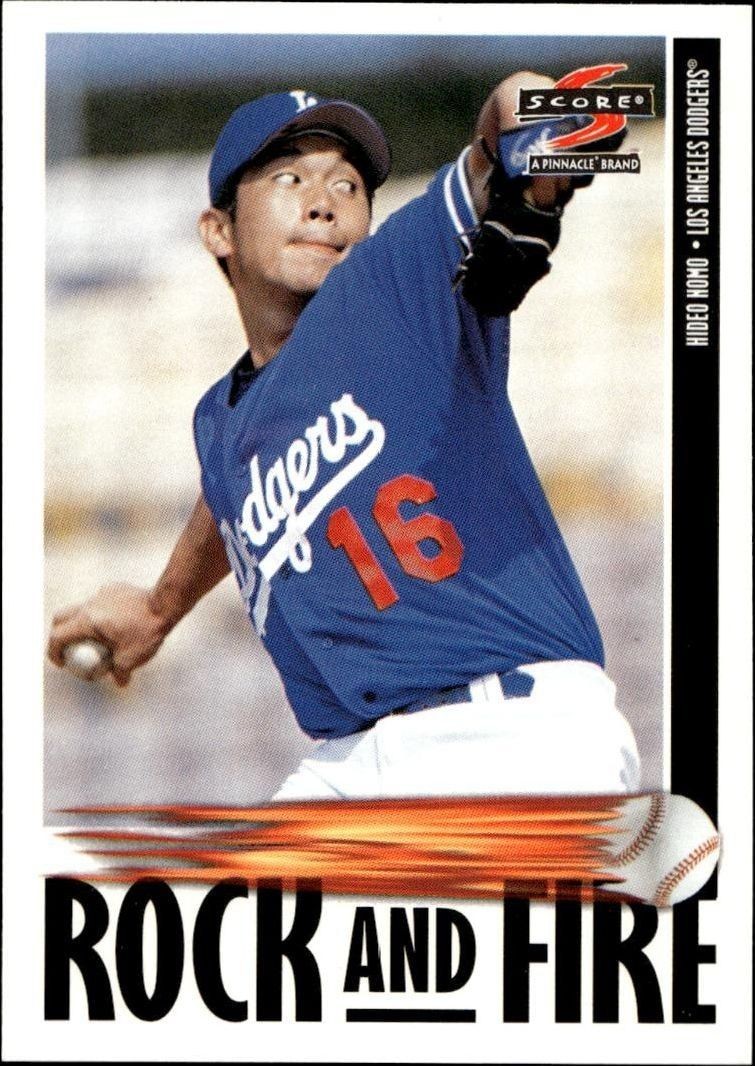 1997 Score Hideo Nomo #522 trading card