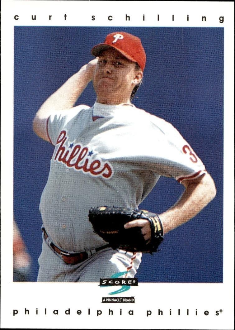 1997 Score Curt Schilling #416 trading card
