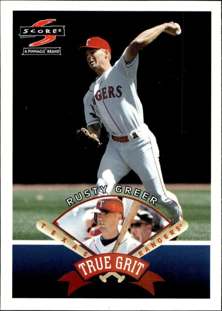 1997 Score Rusty Greer #534 trading card